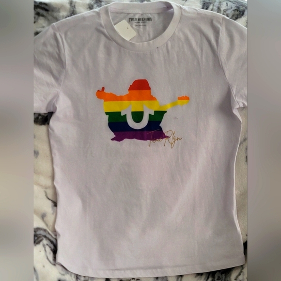 TRUE RELIGION T - SHIRT - Picture 1 of 9
